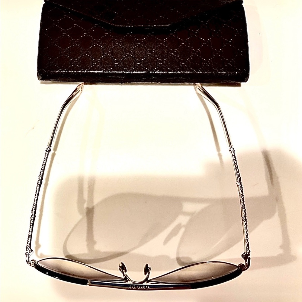 Gucci collectors! Silver frame with crystals - Picture 8 of 11